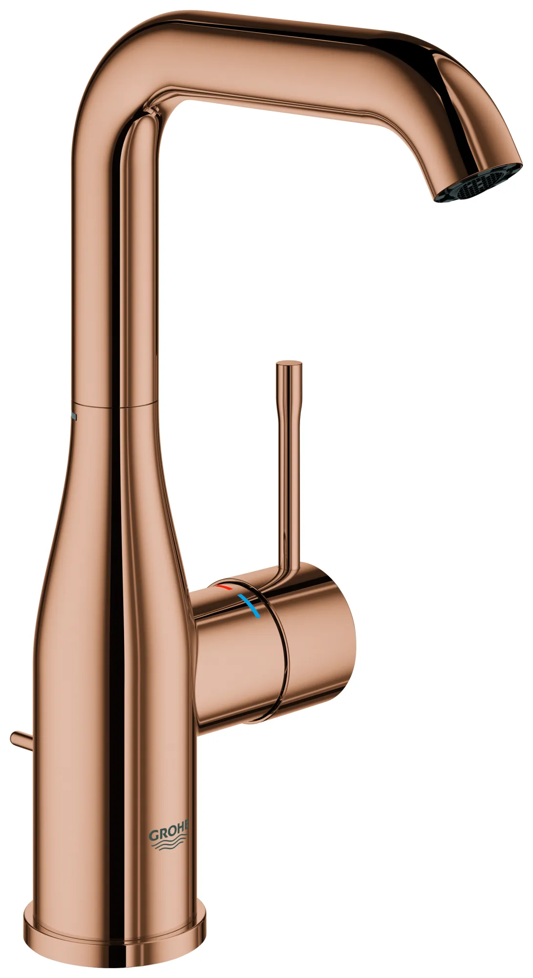 Einhand-Waschtischbatterie Essence 24174_1, L-Size, Einlochmontage, Zugstangen-Ablaufgarnitur, Professional Edition, chrom Einhand-Waschtischbatterie Essence 24174_1, L-Size, Einlochmontage, Zugstangen-Ablaufgarnitur, Professional Edition, chrom