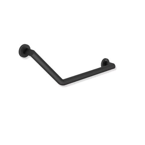 HEWI Haltegriff „System 900“ in Schwarz tiefmatt, Befestigung verdeckt HEWI Haltegriff „System 900“ in Schwarz tiefmatt, Befestigung verdeckt