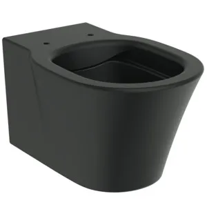 WC „ConnectAir“ 36 × 35 × 54 cm in Schwarz Matt