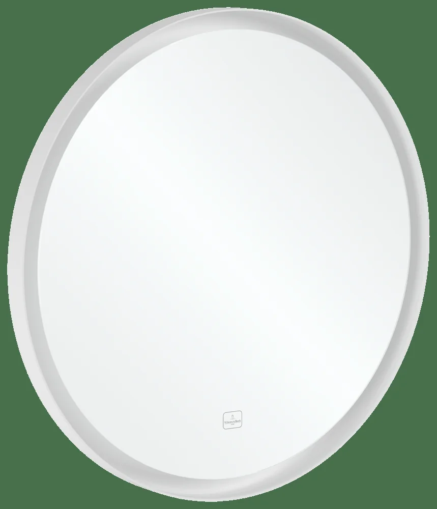 Villeroy & Boch Subway 3.0 Spiegel, 712 x 712 x 45 mm, mit Beleuchtung, White Matt