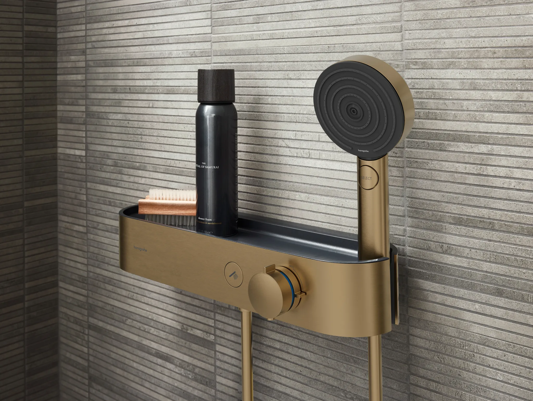 Hansgrohe ShowerTablet Select Brausethermostat 400 Aufputz, Brushed Bronze, DN15, 1 Verbraucher, Temperatur- und Volumensteuerung, CoolContact, max. Durchfluss 16,3 l/min, min./max. Betriebsdruck 1/10 bar Hansgrohe ShowerTablet Select Brausethermostat 400 Aufputz, Brushed Bronze, DN15, 1 Verbraucher, Temperatur- und Volumensteuerung, CoolContact, max. Durchfluss 16,3 l/min, min./max. Betriebsdruck 1/10 bar