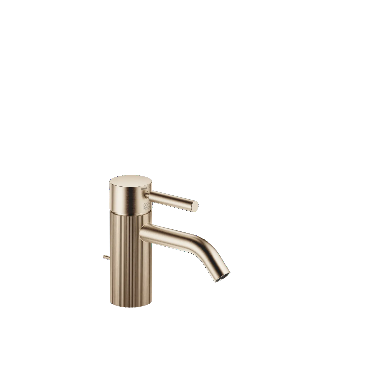 Dornbracht META Waschtisch-Einhandbatterie mit Ablaufgarnitur Light Gold gebürstet 33504660