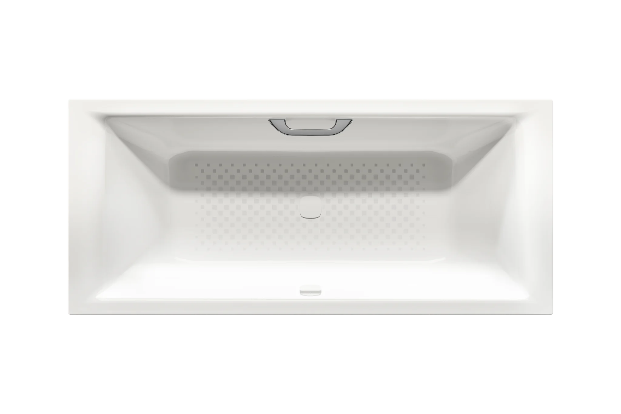 Kaldewei PURO NEXT DUO Badewanne, alpinweiß, 1900 x 900 mm, flacher Rand, Vollantislip