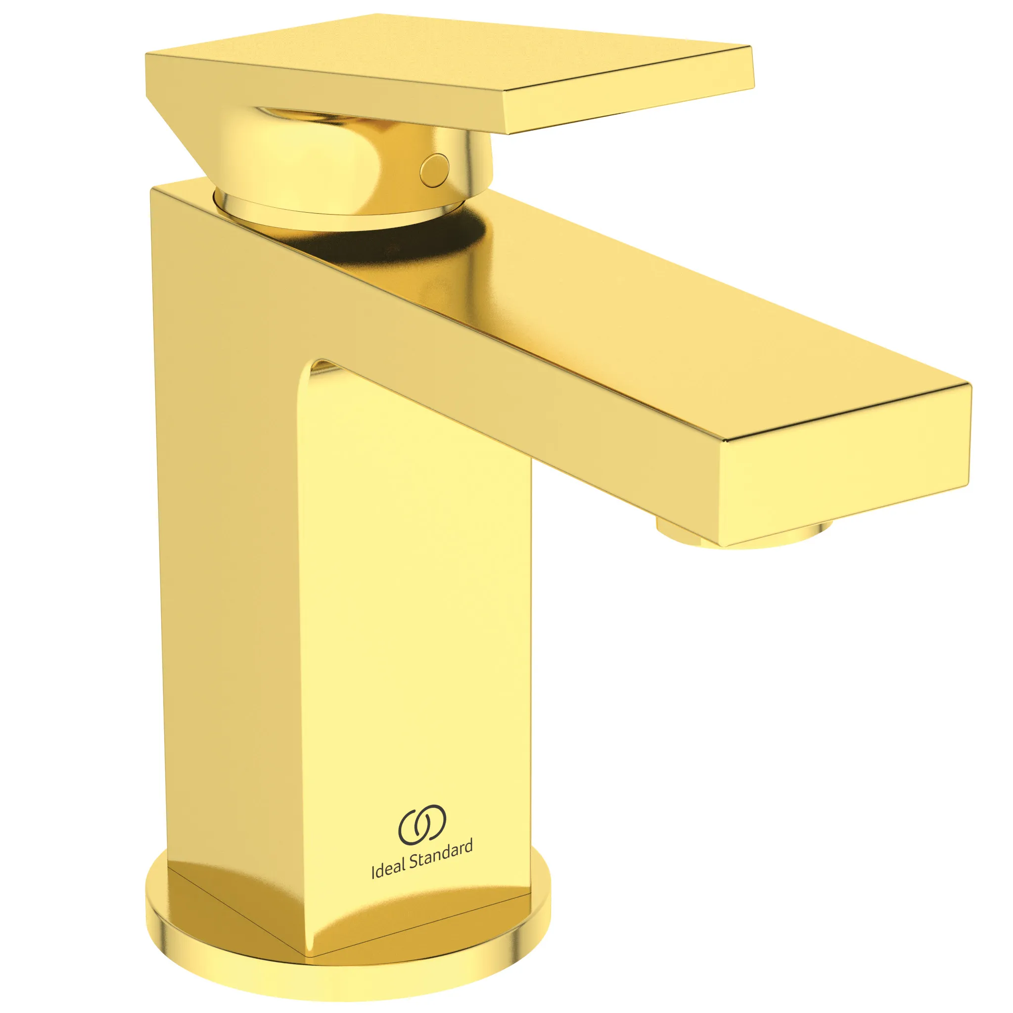 Ideal Standard Waschischarmatur Extra Ausladung 100mm Piccolo mit Ablaufgarnitur Brushed Gold Ideal Standard Waschischarmatur Extra Ausladung 100mm Piccolo mit Ablaufgarnitur Brushed Gold