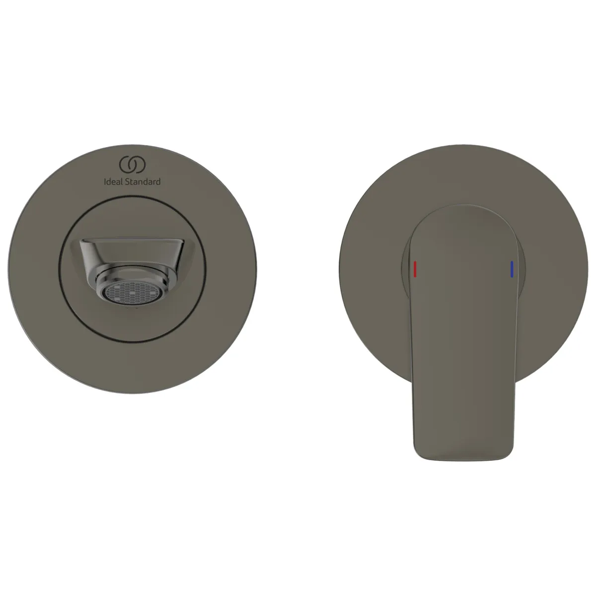 Wand-Waschtischarmatur Unterputz Connect Air, Bausatz 2, 5 l/min., Ausladung 225mm, Brushed Gold Wand-Waschtischarmatur Unterputz Connect Air, Bausatz 2, 5 l/min., Ausladung 225mm, Brushed Gold