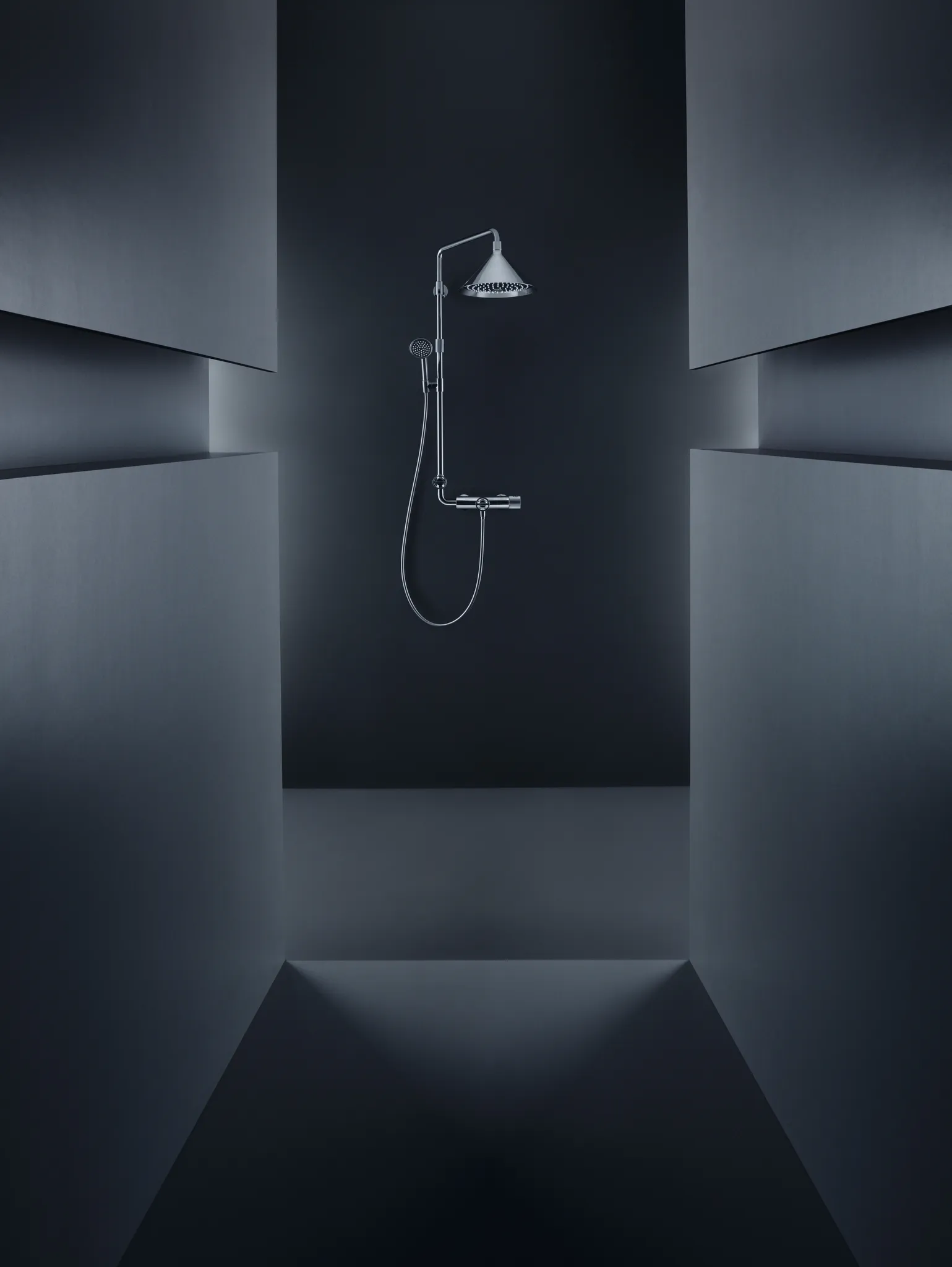 Showerpipe Axor Front chrom