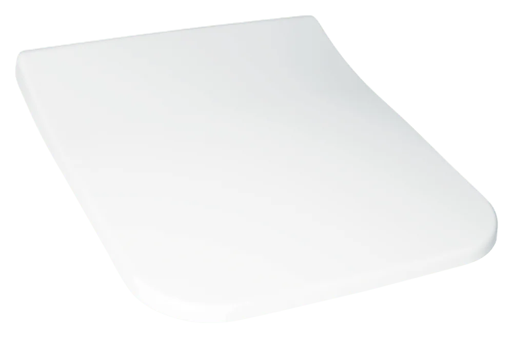Villeroy & Boch Architectura WC-Sitz SlimSeat 9M81S1, oval, 379x454x49 mm, Weiß Alpin