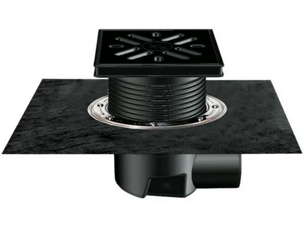 Hof- und Parkdeckablauf 615.0 DallBit, DN 100 Hof- und Parkdeckablauf 615.0 DallBit, DN 100