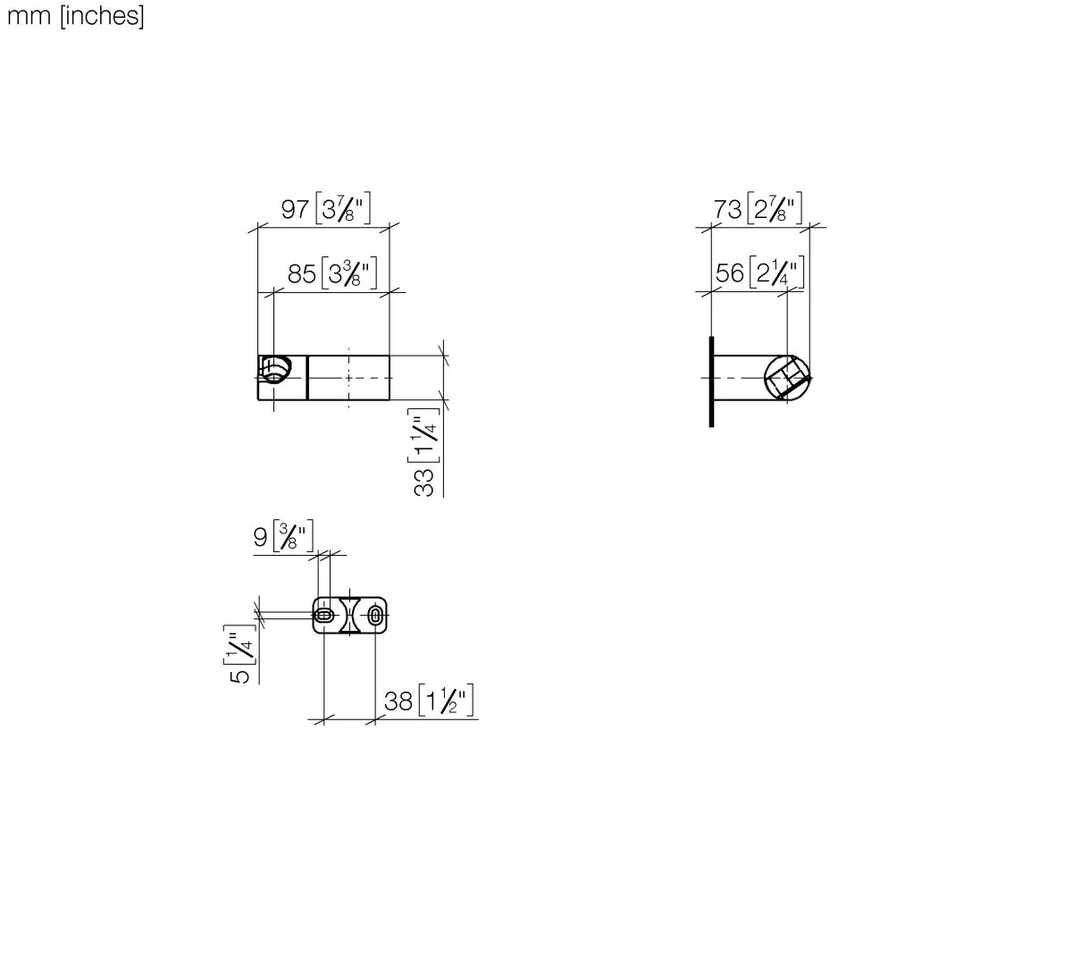 Brausehalter schwenkbar SERIENNEUTRAL Chrom 28060970 Brausehalter schwenkbar SERIENNEUTRAL Chrom 28060970