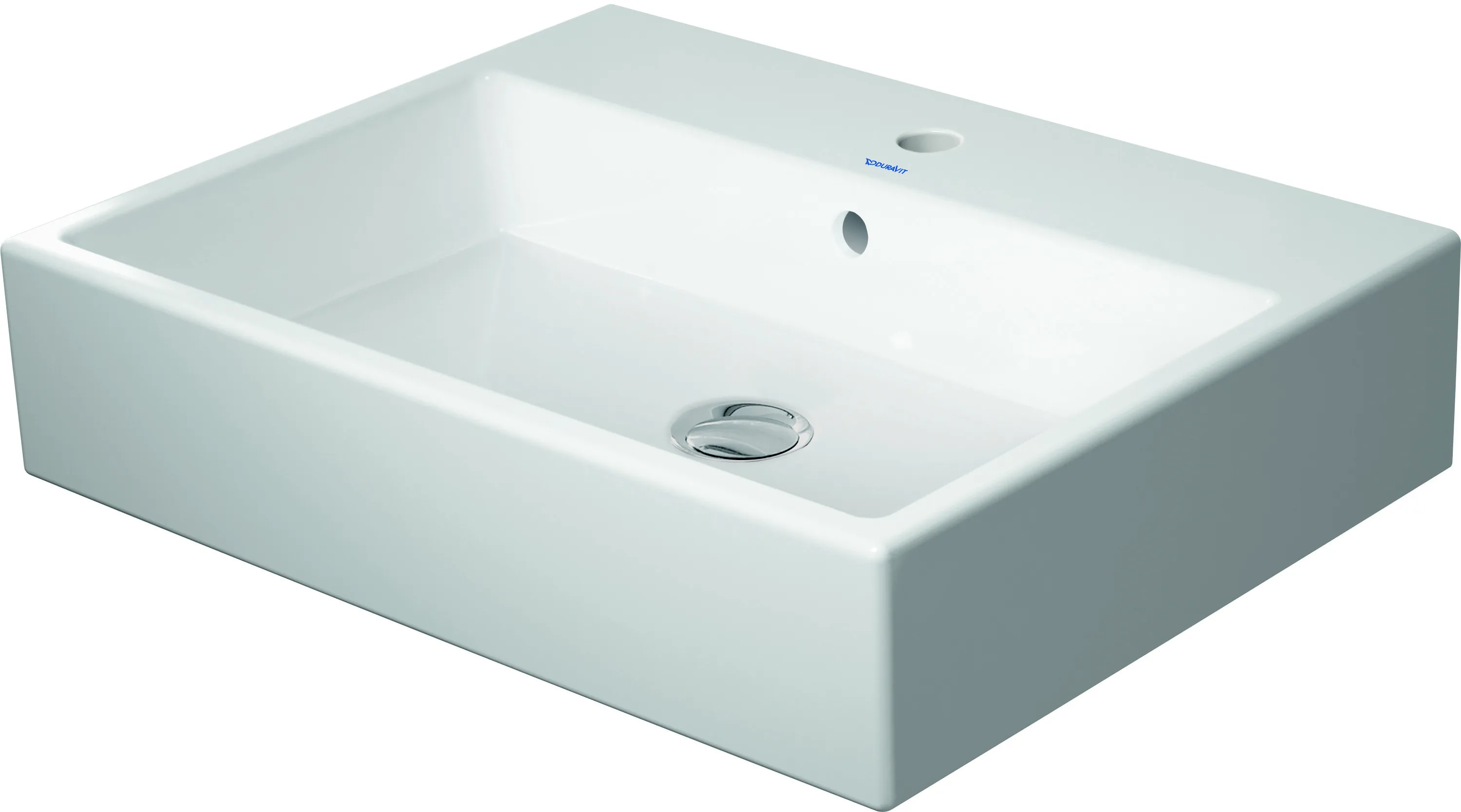 Wandwaschtisch geschliffen „Vero Air“, mit Überlauf, Hahnlochposition mittig Wandwaschtisch geschliffen „Vero Air“, mit Überlauf, Hahnlochposition mittig