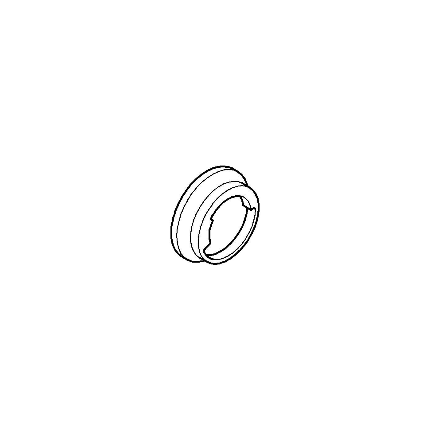 Anschlagring 03758, DN 20, chrom