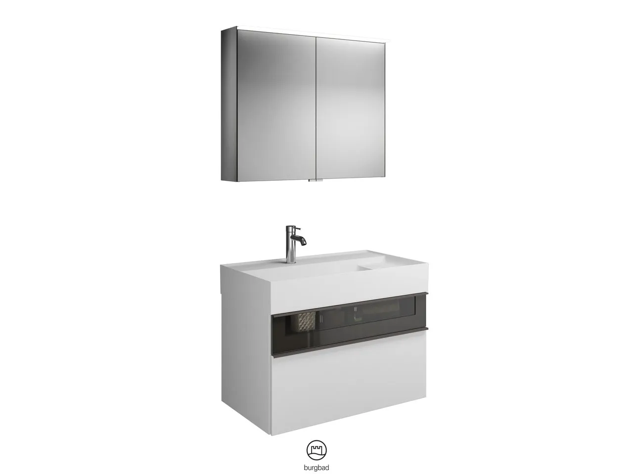 burgbad Yumo PG1 Badmöbelset (SFKZ082) burgbad Yumo PG1 Badmöbelset (SFKZ082)