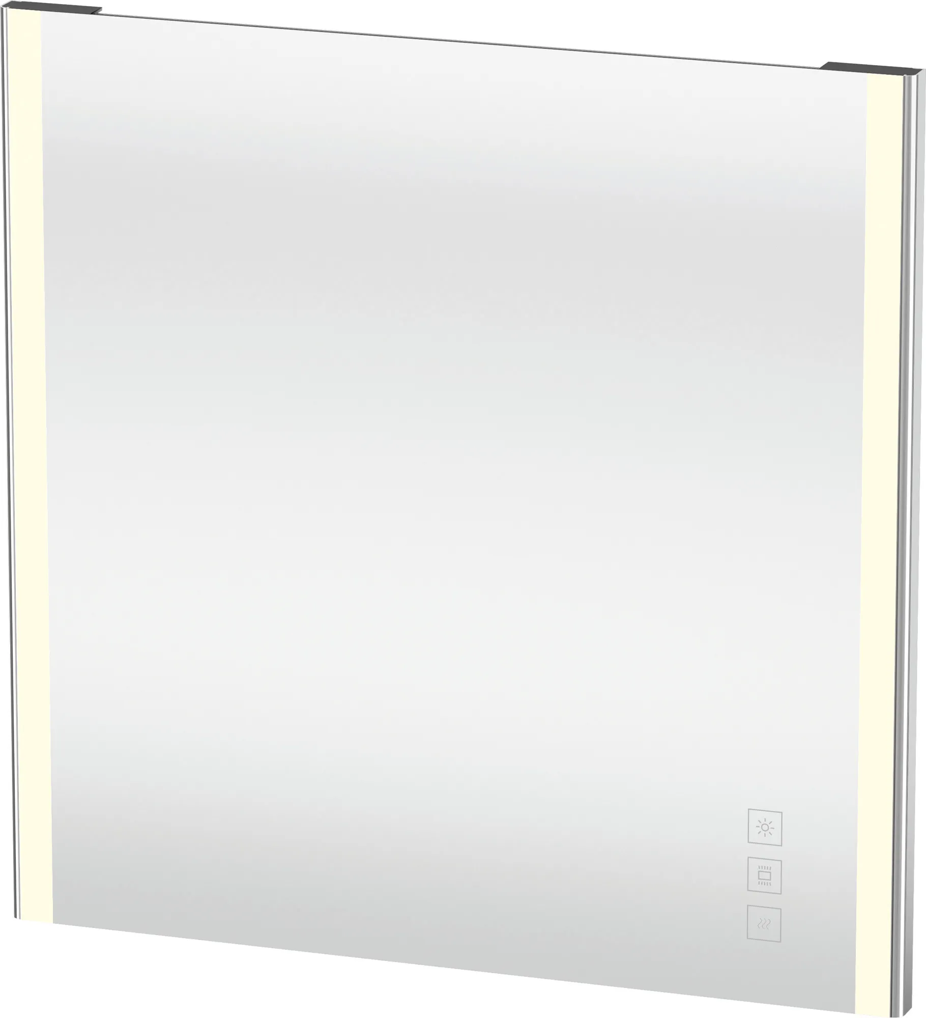 Duravit Spiegel „XSquare“ 80 × 80 cm in in Frontfarbe Duravit Spiegel „XSquare“ 80 × 80 cm in in Frontfarbe