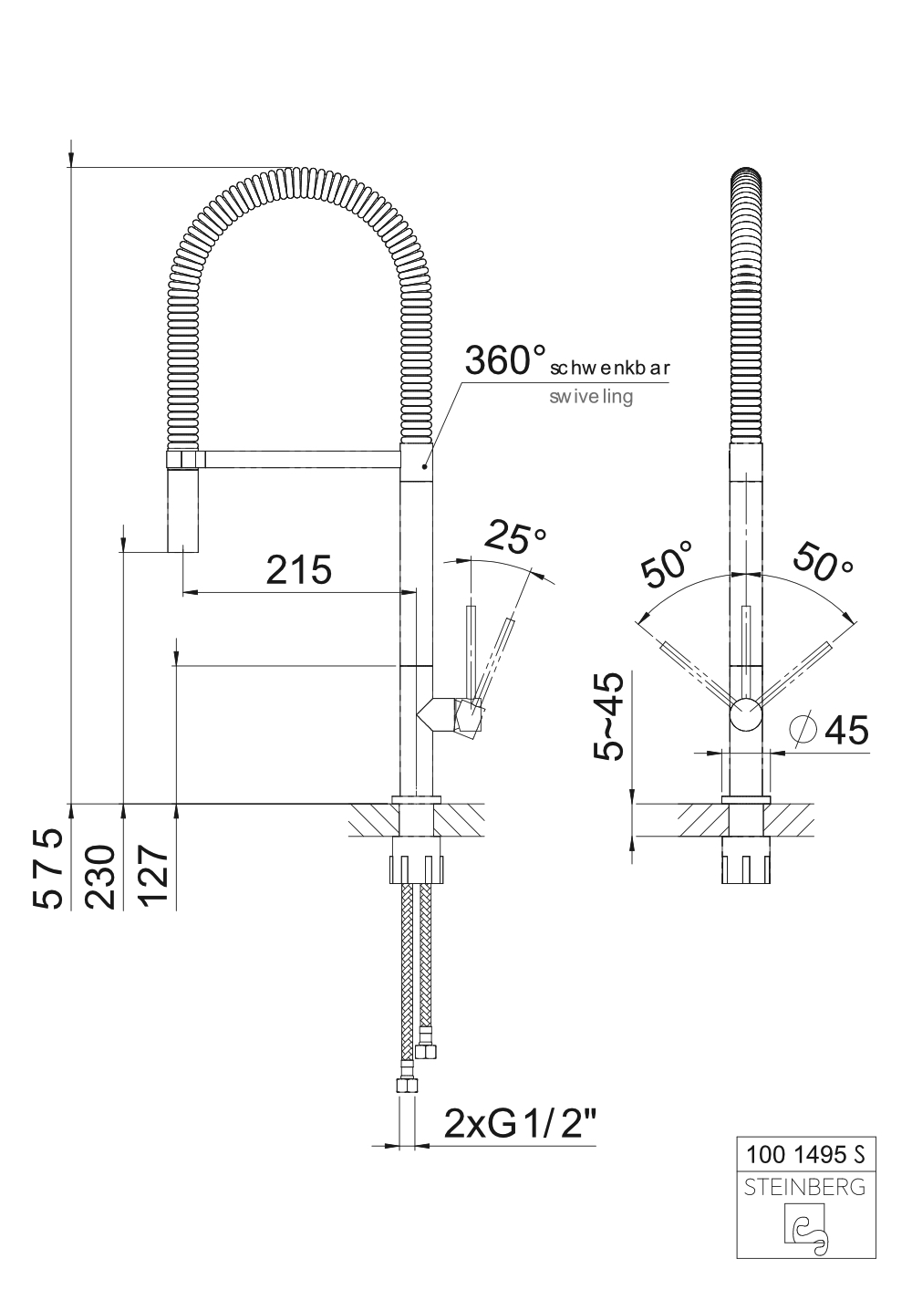 Steinberg Serie 100 Armatur Steinberg Serie 100 Armatur