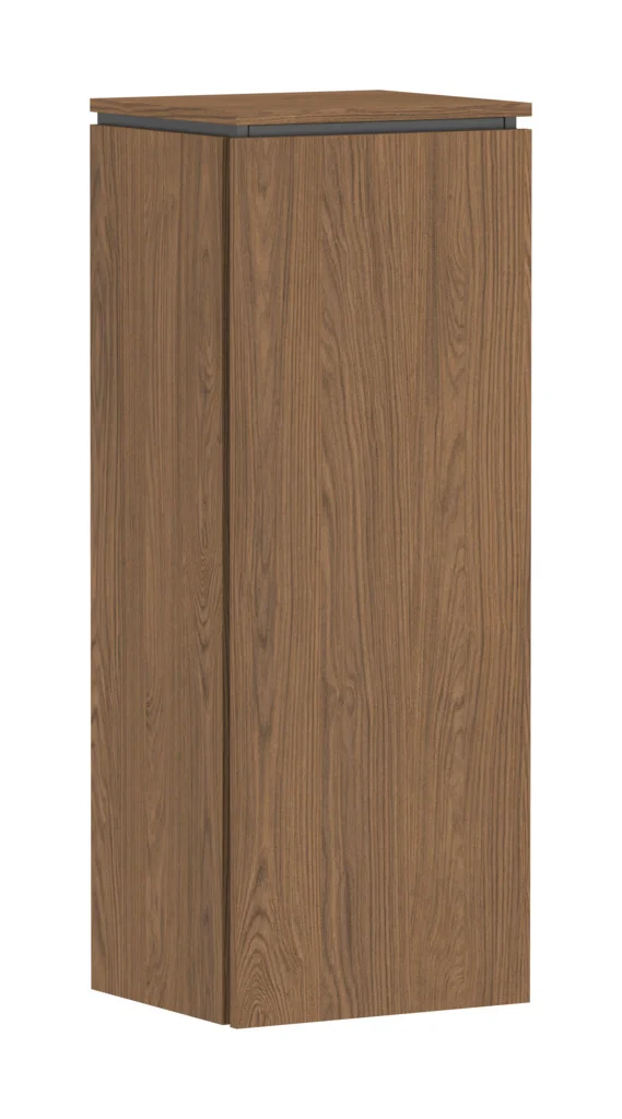 Hansgrohe Xilesa E Halbhochschrank 400x350 mm, Türanschlag links, Eiche Kaschmir