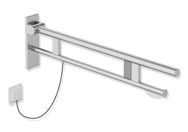 HEWI Stützklappgriff Duo System 900, Edelstahl, 850 mm Ausladung HEWI Stützklappgriff Duo System 900, Edelstahl, 850 mm Ausladung