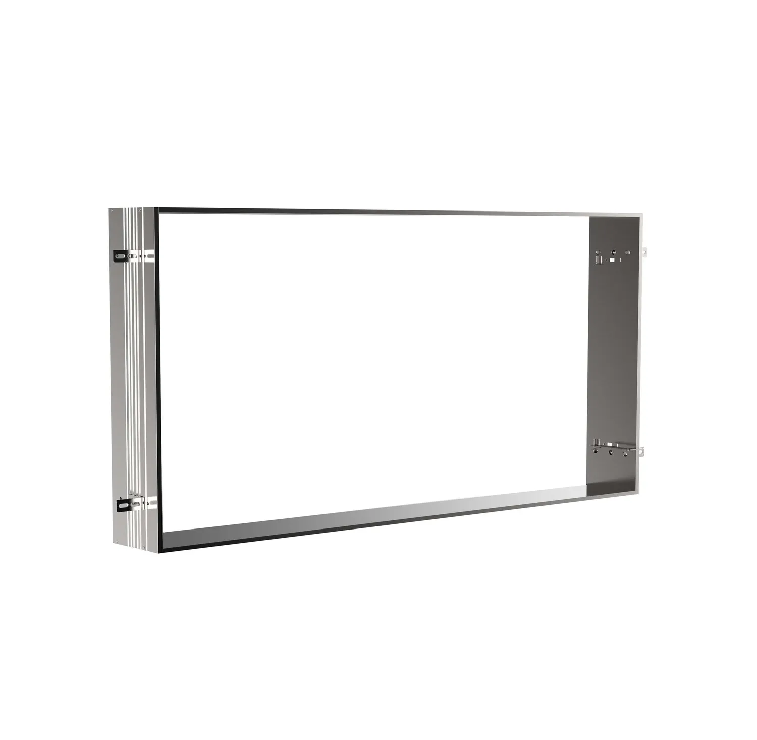 emco Einbaurahmen für Spiegelschrank „evo“ 1595 × 695 × 150 mm Größe: 159,5 × 15 × 69,5 cm emco Einbaurahmen für Spiegelschrank „evo“ 1595 × 695 × 150 mm Größe: 159,5 × 15 × 69,5 cm