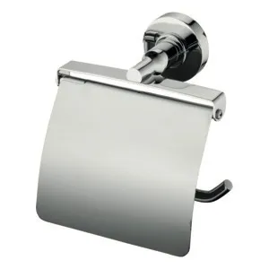 Papierrollenhalter IOM mit Deckel Chrom Papierrollenhalter IOM mit Deckel Chrom