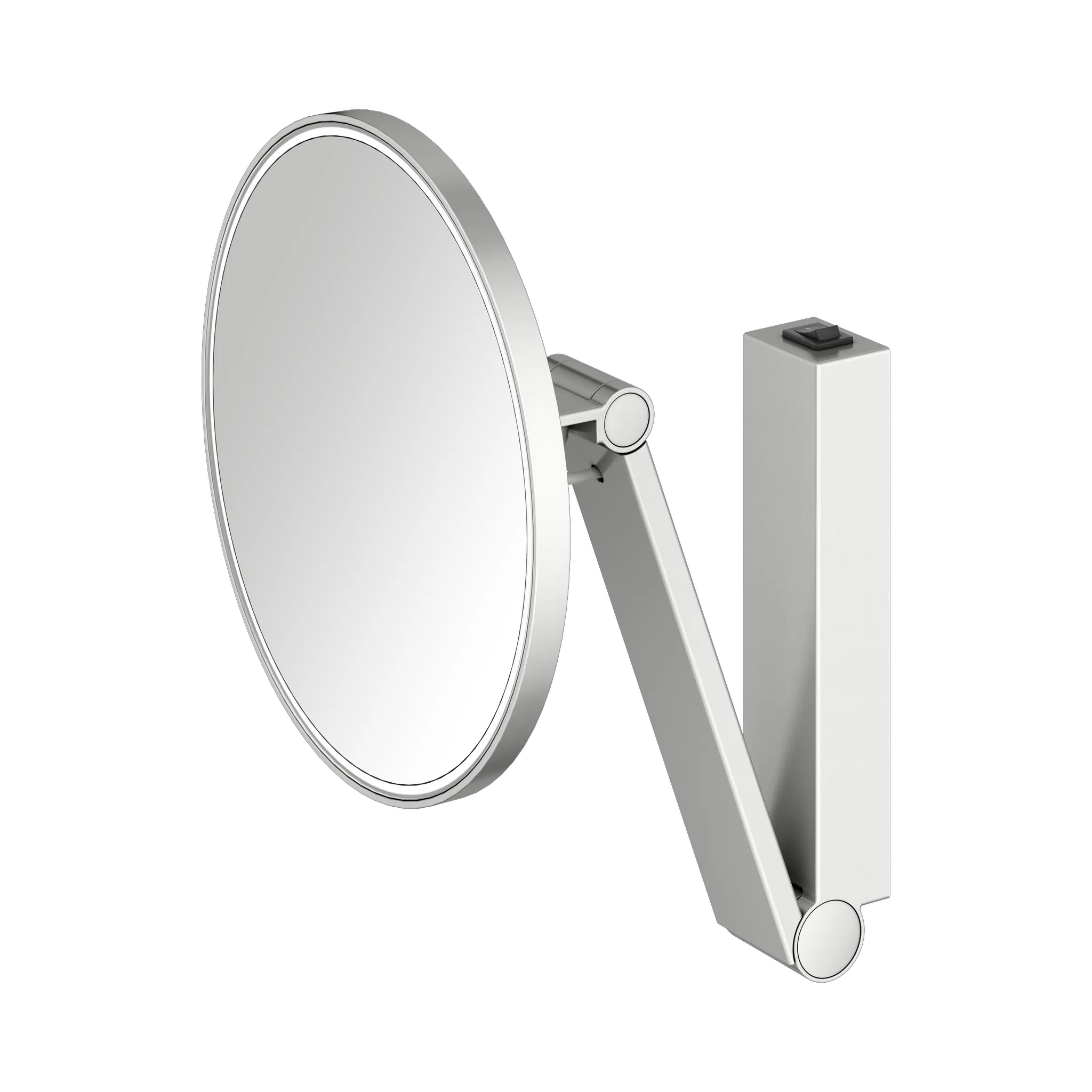 KEUCO Kosmetikspiegel iLook_move beleuchtet Wandmodell, rund, Edelstahl-finish KEUCO Kosmetikspiegel iLook_move beleuchtet Wandmodell, rund, Edelstahl-finish