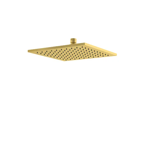 Kludi A-QA Tellerkopfbrause eckig, 250 mm, Brushed Gold Kludi A-QA Tellerkopfbrause eckig, 250 mm, Brushed Gold