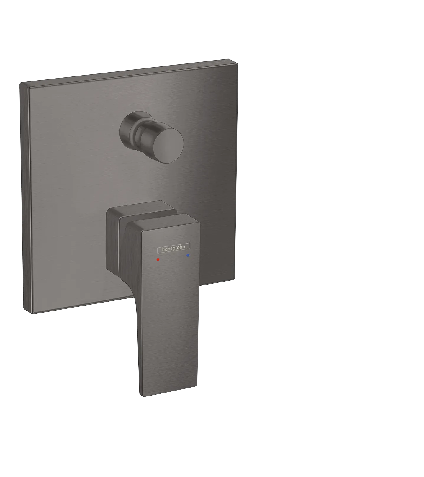 Hansgrohe Metropol Einhebel-Wannenmischer Unterputz mit Hebelgriff für iBox universal, Brushed Black Chrome Hansgrohe Metropol Einhebel-Wannenmischer Unterputz mit Hebelgriff für iBox universal, Brushed Black Chrome