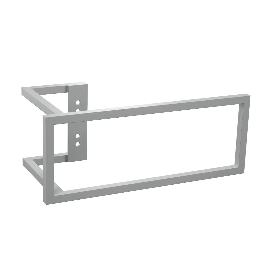 Kermi Handtuchbügel rechteckig für „Decor-Arte®“ 28,6 cm in Strukturweiß