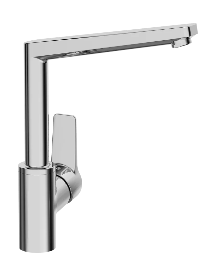 HansaTWIST Einhebelmischer Küchenarmatur HansaTWIST 0920 Ausladung 193 mm DN15 Chrom HansaTWIST Einhebelmischer Küchenarmatur HansaTWIST 0920 Ausladung 193 mm DN15 Chrom