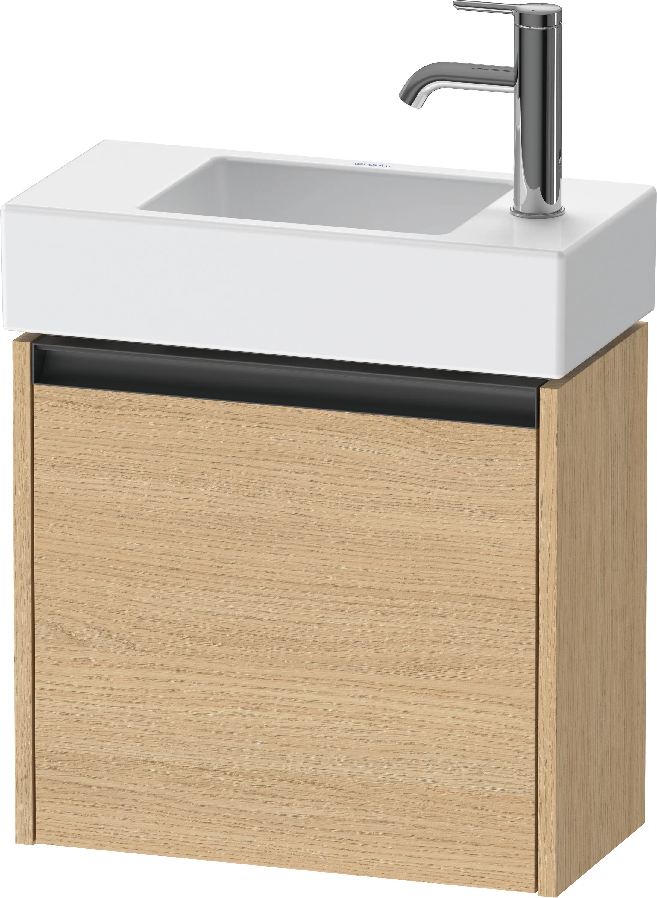 Duravit Waschtischunterschrank wandhängend „Ketho.2“ 48,4 × 44 × 23,8 cm in Eiche Natur Duravit Waschtischunterschrank wandhängend „Ketho.2“ 48,4 × 44 × 23,8 cm in Eiche Natur