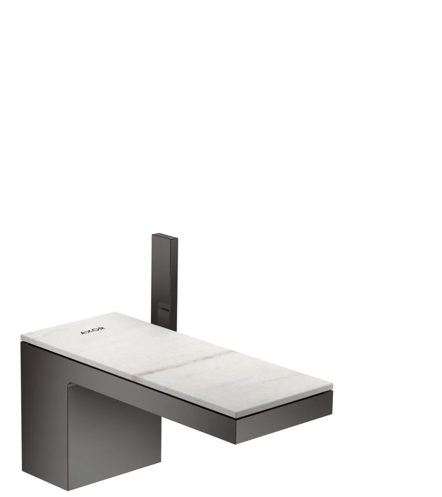 Hansgrohe AXOR MyEdition Platte 200 mm Marmor Lasa Covelano Vena Oro abnehmbar