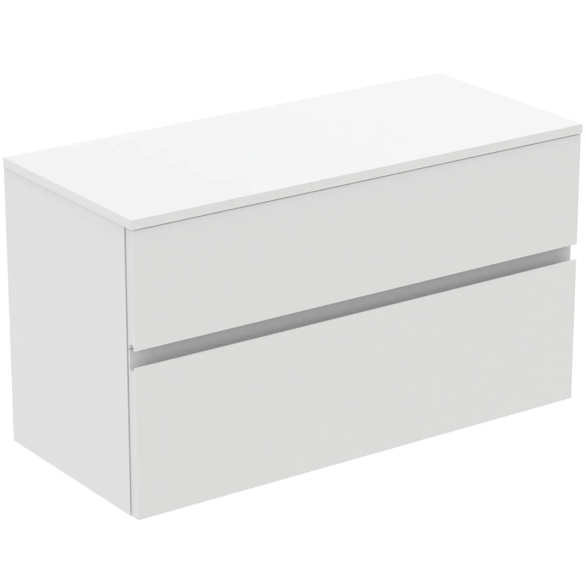 Ideal Standard Waschtischunterschrank „Finesse“ 100,2 × 55,8 × 44 cm Weiß matt lackiert Ideal Standard Waschtischunterschrank „Finesse“ 100,2 × 55,8 × 44 cm Weiß matt lackiert