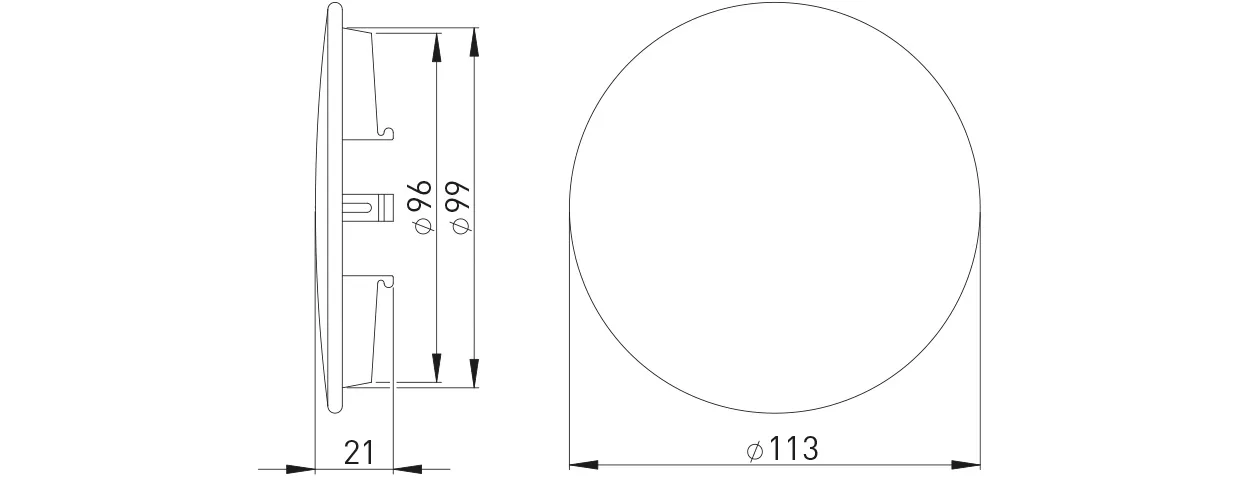 Fertigmontageset TW, (Abdeckhaube) Oberfläche verchromt Fertigmontageset TW, (Abdeckhaube) Oberfläche verchromt