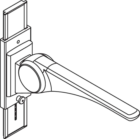 HEWI Stützklappgriff „Serie 802 LifeSystem“ HEWI Stützklappgriff „Serie 802 LifeSystem“