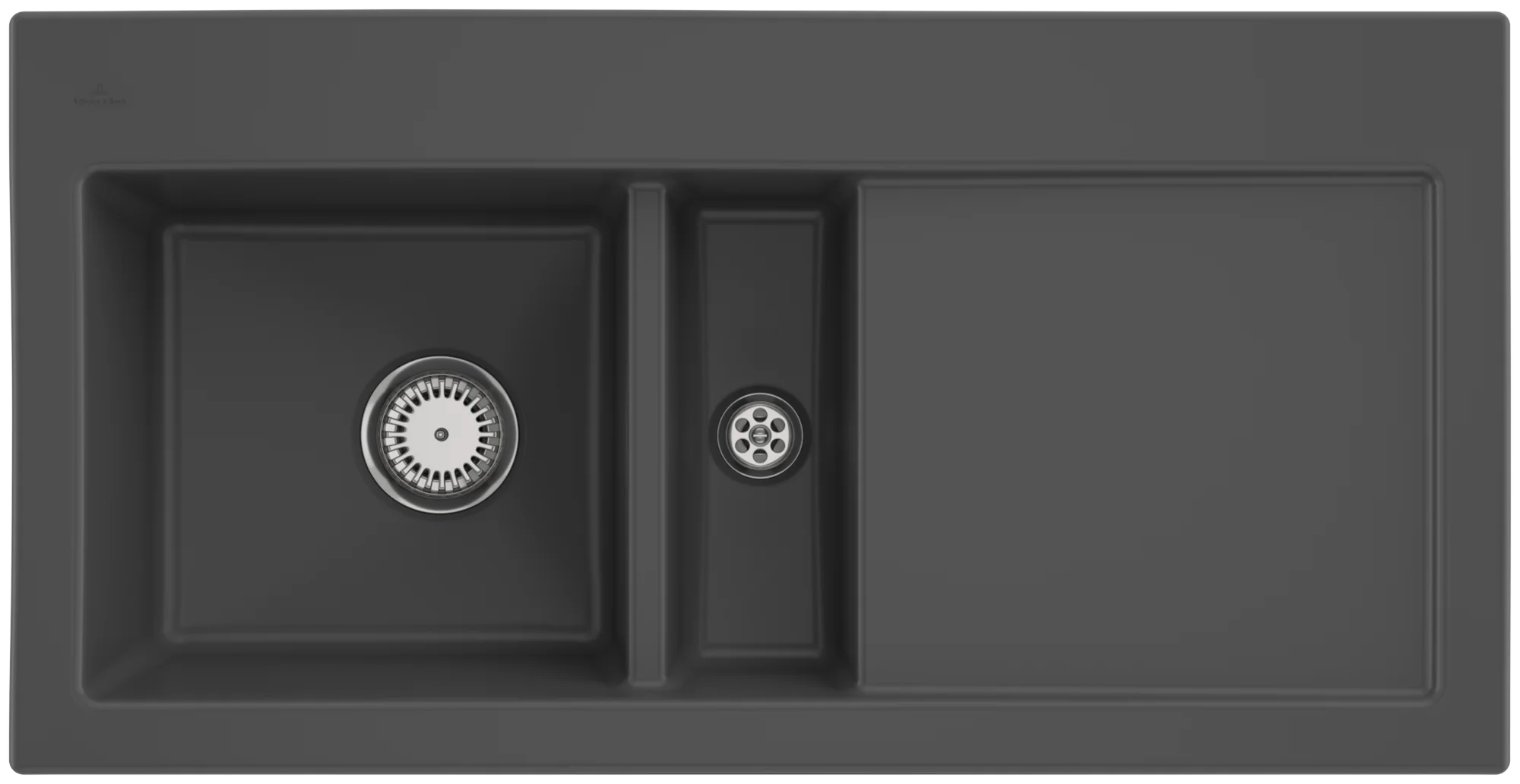 Villeroy & Boch Subway 60 Einbauspüle, Graphite CeramicPlus, 1000x510mm
