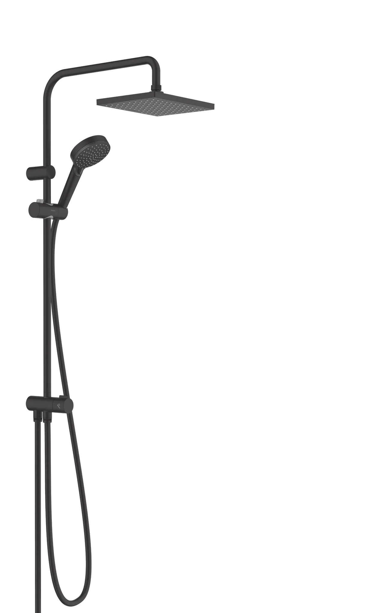 Hansgrohe Vernis Shape Showerpipe 230 1jet Reno, Mattschwarz Hansgrohe Vernis Shape Showerpipe 230 1jet Reno, Mattschwarz
