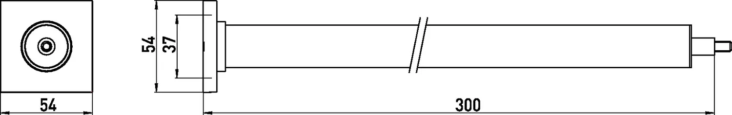 emco system 2 Deckenabhängung für Duschvorhangstangen, 300mm, chrom emco system 2 Deckenabhängung für Duschvorhangstangen, 300mm, chrom