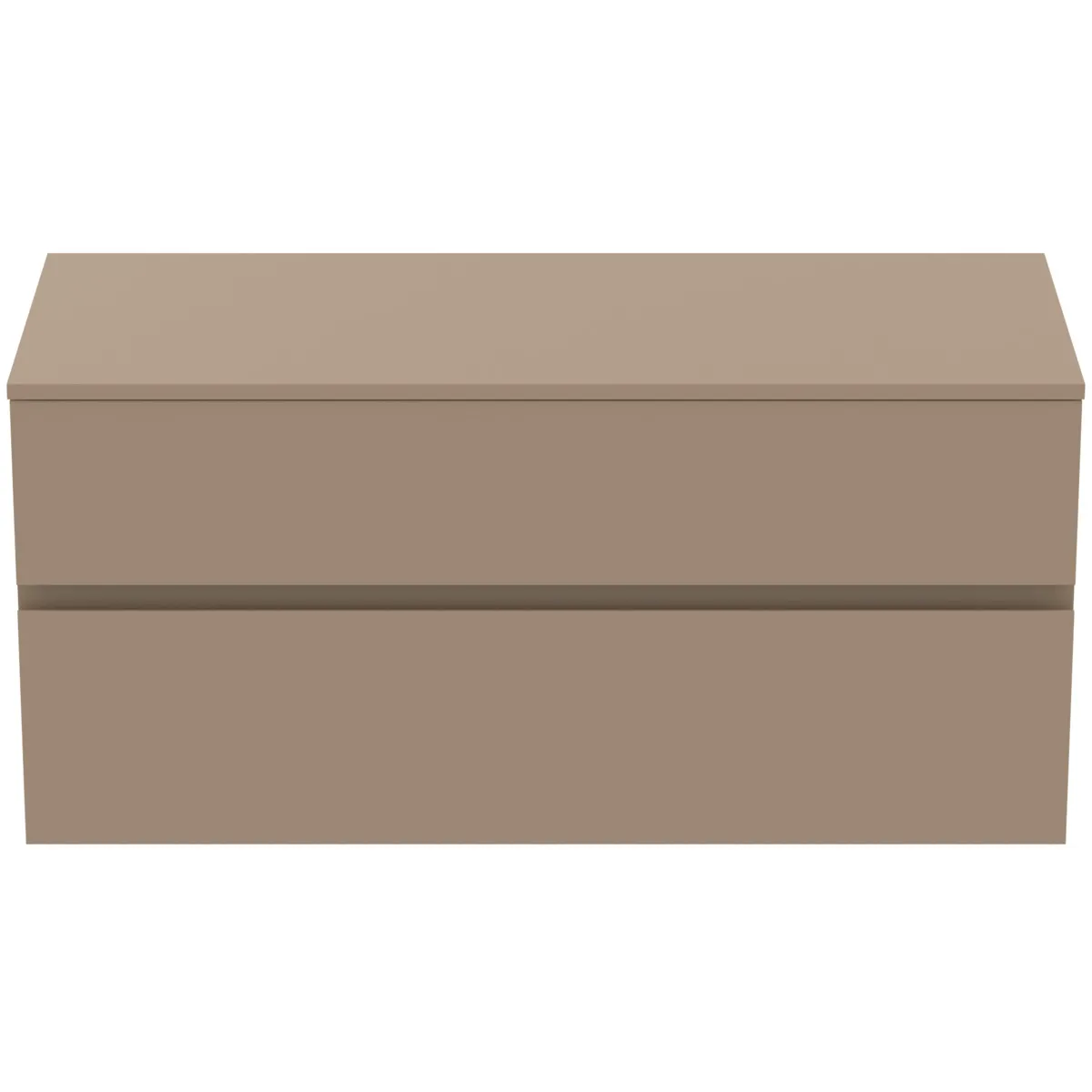 Ideal Standard Waschtischunterschrank „Finesse“ 120,2 × 55,8 × 50,5 cm Greige matt