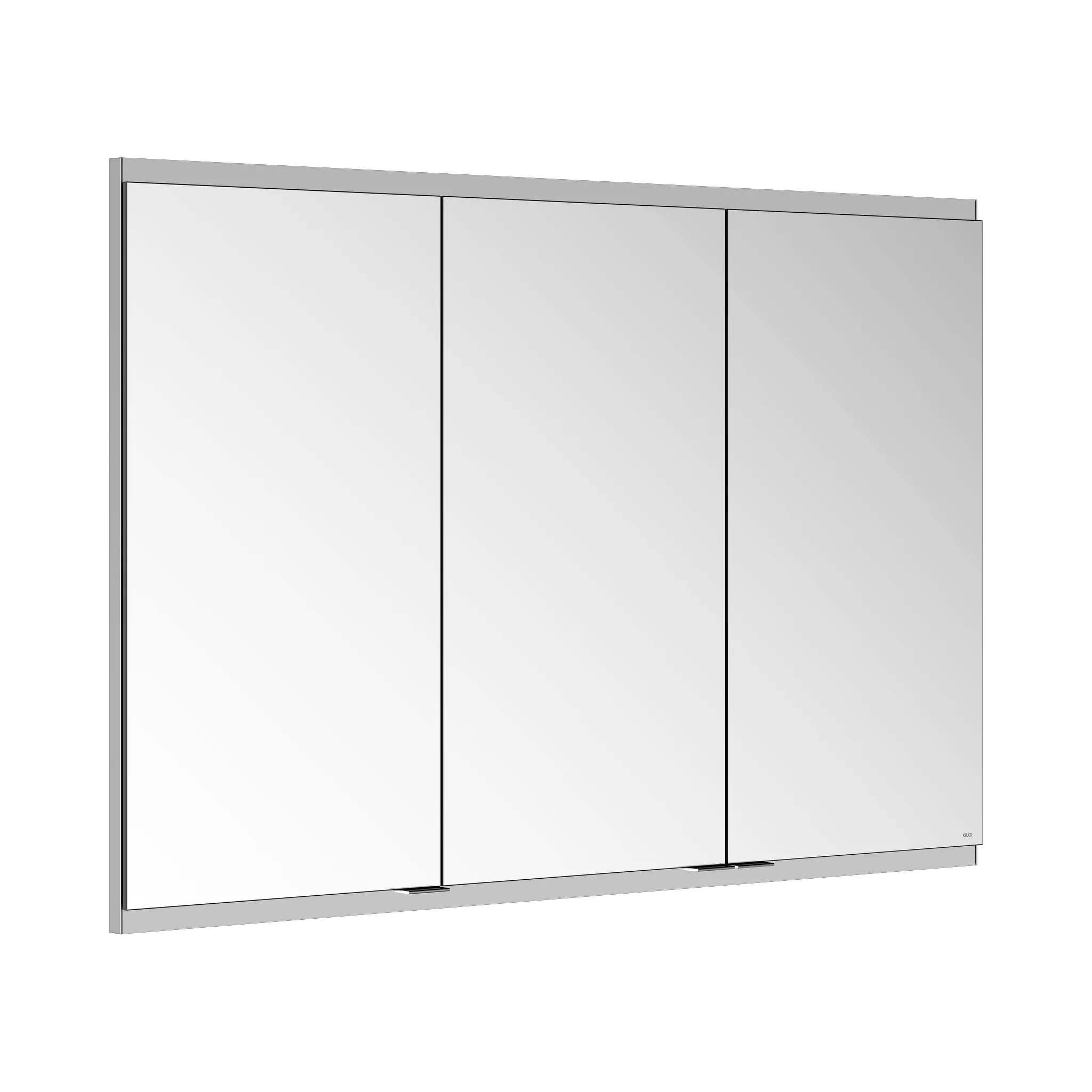 KEUCO Royal Modular 2.0 Spiegelschrank unbeleuchtet Wandeinbau, 1 Steckd./1 USB, silber-eloxiert