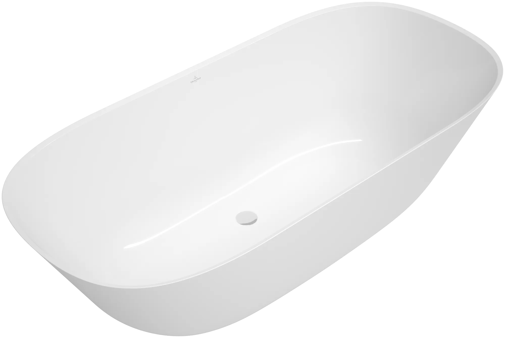 Villeroy & Boch Theano Badewanne Freistehend 1750x800mm Weiß Alpin
