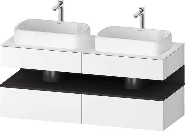 Duravit Waschtischunterschrank wandhängend „Qatego“ 140 × 60 × 55 cm