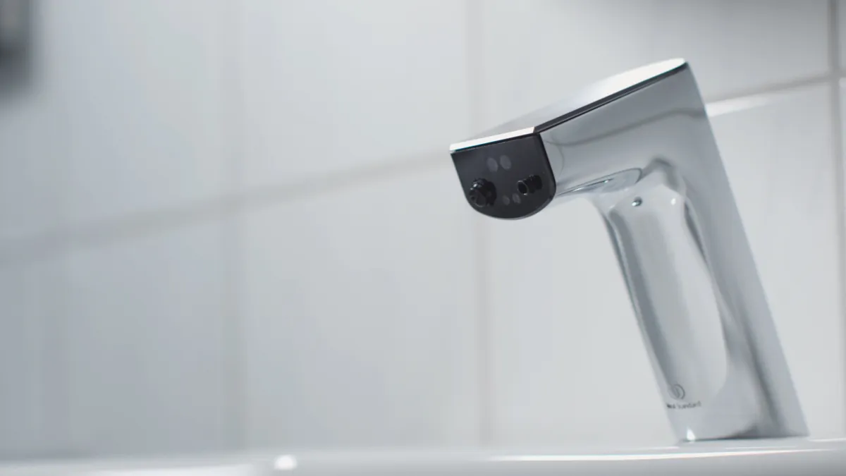 Sensor-Waschtischarmatur Intellimix, mit Seife, Chrom Sensor-Waschtischarmatur Intellimix, mit Seife, Chrom