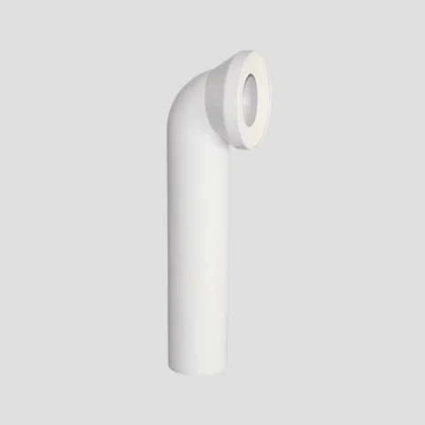 WC-Anschlussbogen 90Gr d:100 weiß