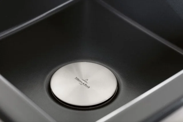Villeroy & Boch Cap Ventilabdeckung Zubehör 962415, 115x115 mm, Edelstahl