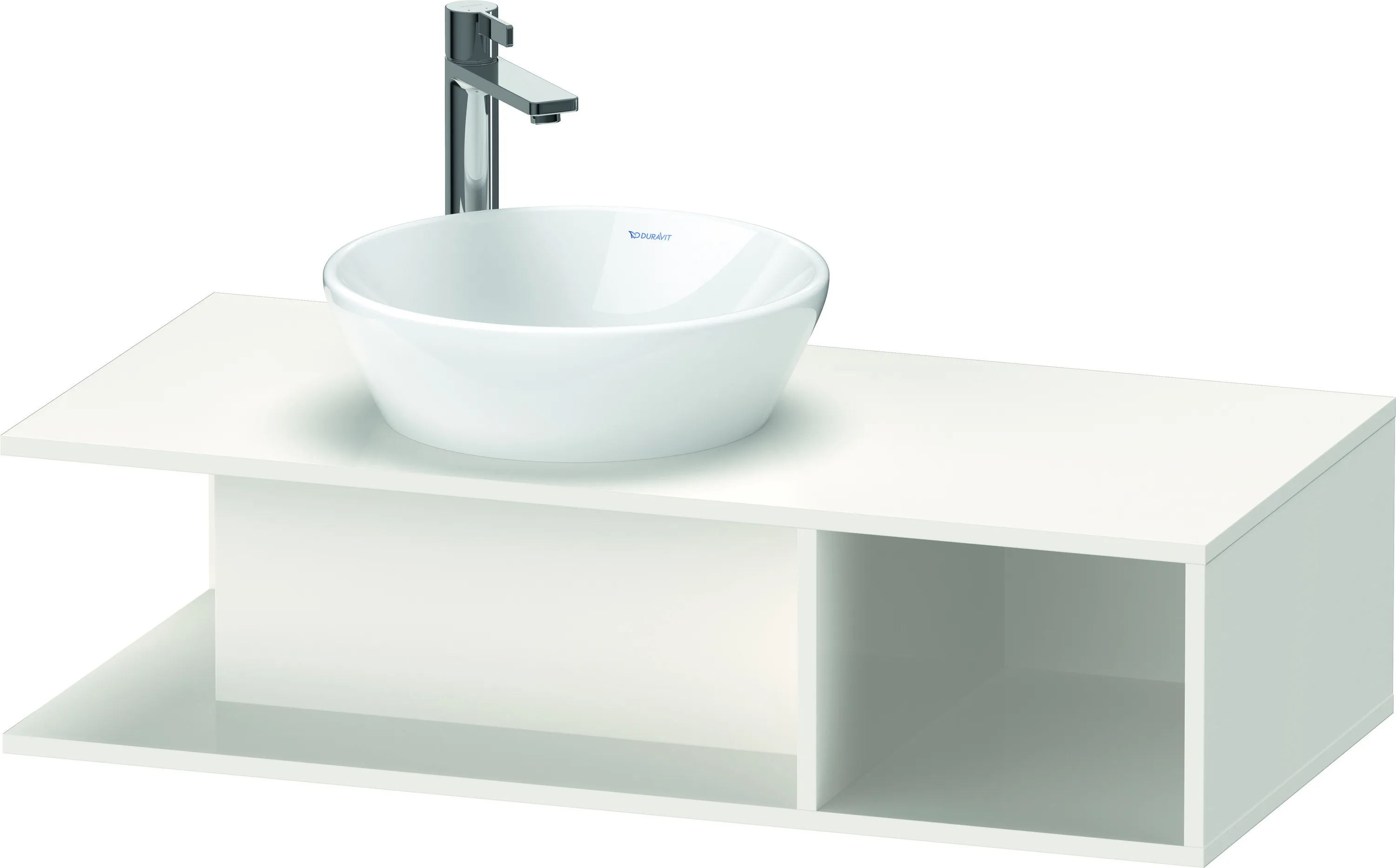 Duravit Waschtischunterschrank wandhängend „D-Neo“ 100 × 26 × 48 cm Weiß Hochglanz Duravit Waschtischunterschrank wandhängend „D-Neo“ 100 × 26 × 48 cm Weiß Hochglanz