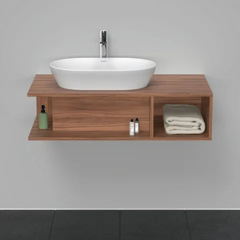 Duravit Waschtischunterschrank wandhängend „D-Neo“ 100 × 26 × 55 cm Nussbaum Natur Duravit Waschtischunterschrank wandhängend „D-Neo“ 100 × 26 × 55 cm Nussbaum Natur