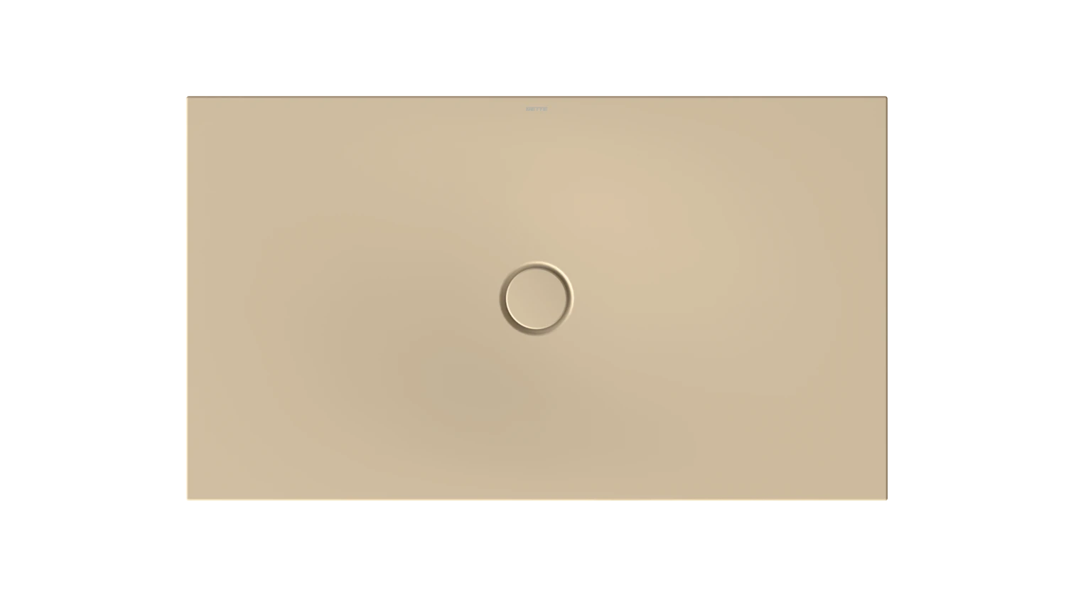 Bette rechteck Duschwanne „BetteFloor“ 1300 × 750 mm ohne Oberflächenbeschichtung, mit BetteGlasur Plus, ohne Wannenträger, in Bahamabeige