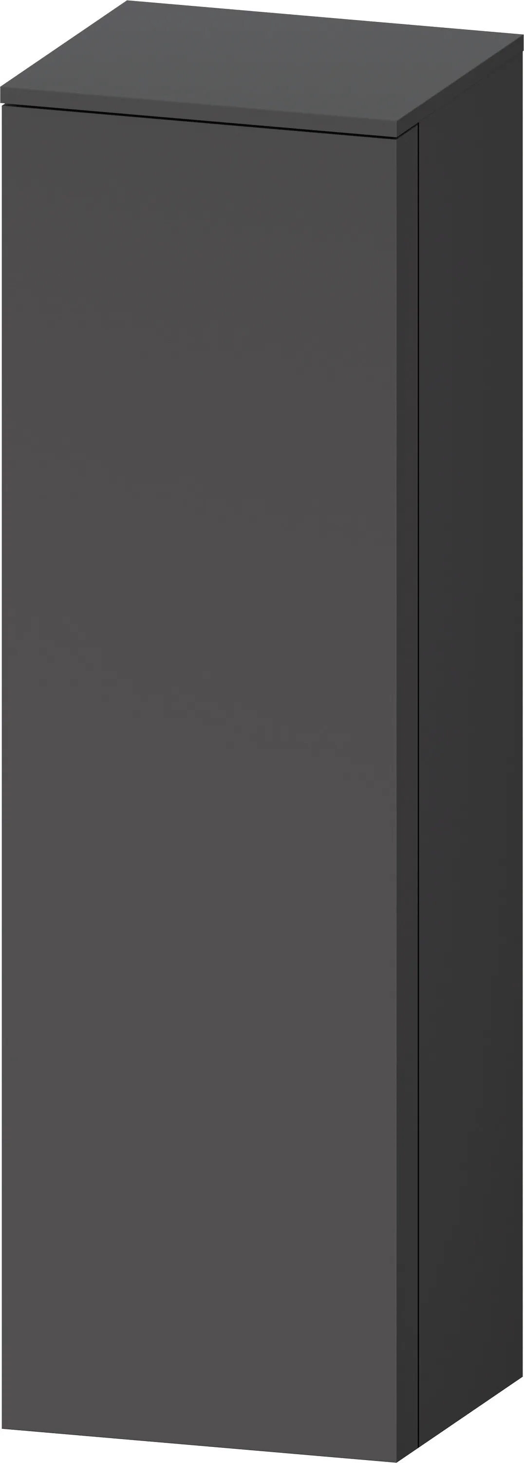 Duravit Halbhochschrank „Qatego“ 40 × 132 × 36 cm Graphit Matt Duravit Halbhochschrank „Qatego“ 40 × 132 × 36 cm Graphit Matt