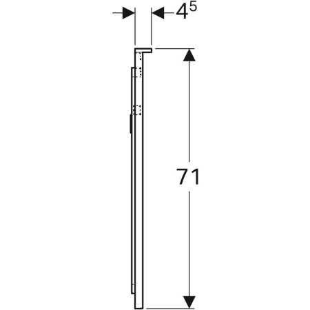 Geberit Spiegel „Xeno2“ 120 × 71 cm, rechteckig Geberit Spiegel „Xeno2“ 120 × 71 cm, rechteckig