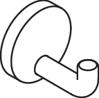 HEWI Wandhaken „Serie 477“ HEWI Wandhaken „Serie 477“