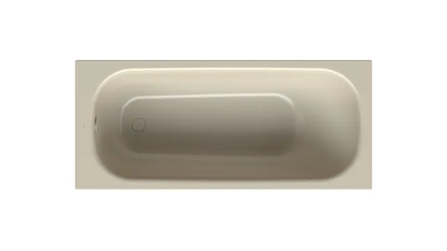 Bette BetteClassic Badewanne Rechteck 1600x700 mm Beige glasierter Titan-Stahl Einbau Unterbau 45 cm Tiefe 30 mm Randhöhe 1-Sitzer Bade-Duschkombination