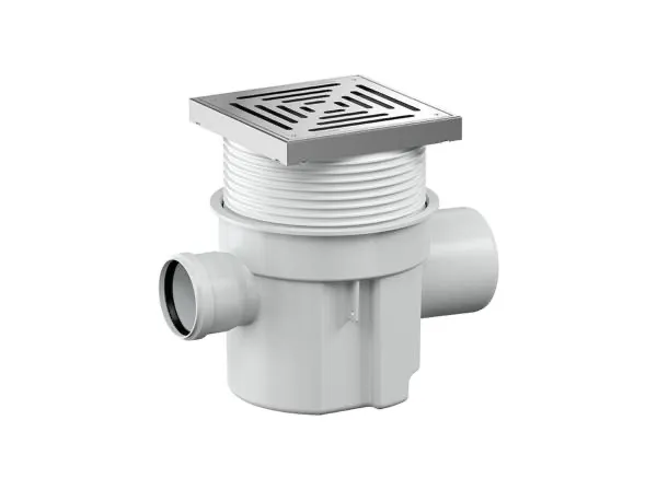 Rückstau-Kellerablauf DallSafe 200/1 SES, DN 100, 200 x 200 mm Rückstau-Kellerablauf DallSafe 200/1 SES, DN 100, 200 x 200 mm
